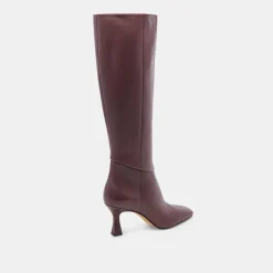 GYRA BOOTS WINE LEATHER^Dolce Vita Outlet