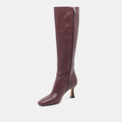 GYRA BOOTS WINE LEATHER^Dolce Vita Outlet