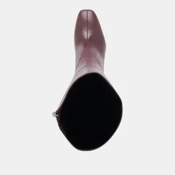 GYRA BOOTS WINE LEATHER^Dolce Vita Outlet
