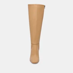 GYRA WIDE CALF BOOTS TAN LEATHER^Dolce Vita Hot