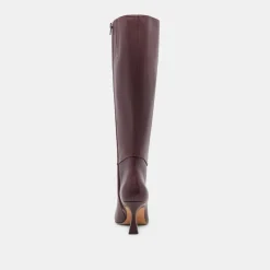 GYRA WIDE CALF BOOTS WINE LEATHER^Dolce Vita Sale
