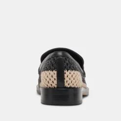 HALLEY FLATS BLACK MULTI RAFFIA^Dolce Vita Discount