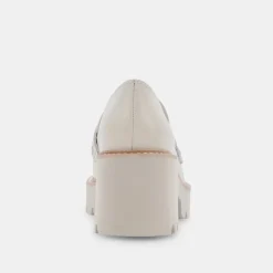 HALONA LOAFERS IVORY LEATHER^Dolce Vita Clearance