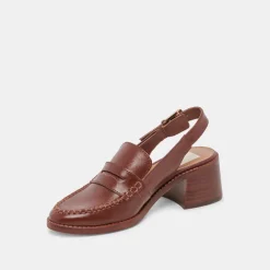 HARDI HEELS BROWN CRINKLE PATENT^Dolce Vita Discount