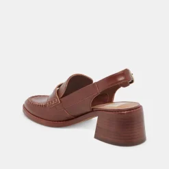 HARDI HEELS BROWN CRINKLE PATENT^Dolce Vita Discount