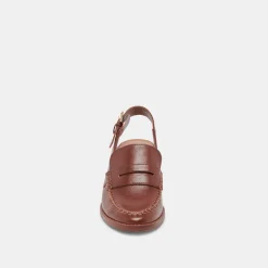 HARDI HEELS BROWN CRINKLE PATENT^Dolce Vita Discount