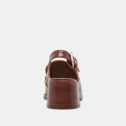 HARDI HEELS BROWN CRINKLE PATENT^Dolce Vita Discount