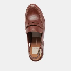 HARDI HEELS BROWN CRINKLE PATENT^Dolce Vita Discount
