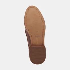 HARDI LOAFERS BROWN CRINKLE PATENT^Dolce Vita New
