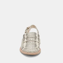 HARDI LOAFERS GREY WHITE SNAKE EMBOSSED^Dolce Vita Hot