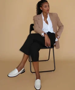 HARDI LOAFERS IVORY CRINKLE PATENT^Dolce Vita Fashion