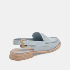 HARDI LOAFERS SKY BLUE CRINKLE PATENT^Dolce Vita Clearance