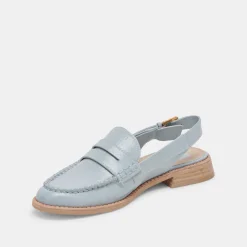 HARDI LOAFERS SKY BLUE CRINKLE PATENT^Dolce Vita Clearance