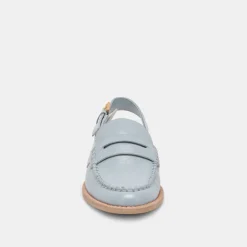 HARDI LOAFERS SKY BLUE CRINKLE PATENT^Dolce Vita Clearance