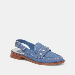 HARDI STUD LOAFERS BLUE DENIM^Dolce Vita Clearance