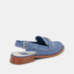 HARDI STUD LOAFERS BLUE DENIM^Dolce Vita Clearance