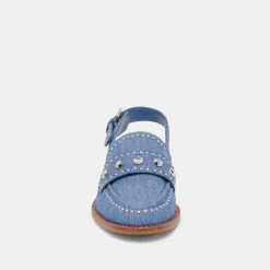 HARDI STUD LOAFERS BLUE DENIM^Dolce Vita Clearance