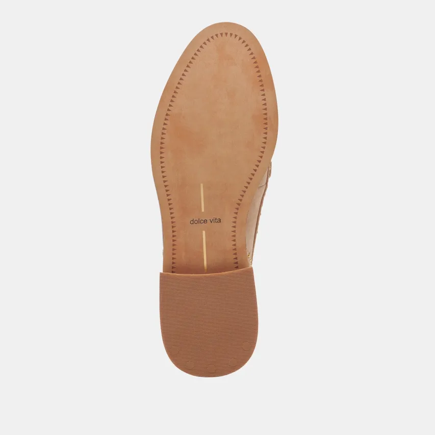 HARDI STUD LOAFERS CAMEL SUEDE^Dolce Vita New