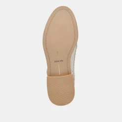 HARDI STUD LOAFERS IVORY CRINKLE PATENT^Dolce Vita Discount