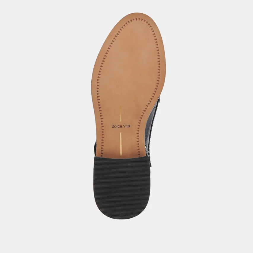 HARDI STUD LOAFERS MIDNIGHT CRINKLE PATENT^Dolce Vita Outlet
