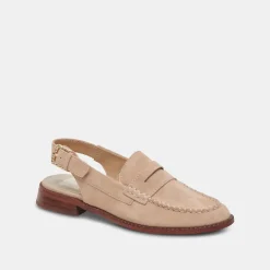 HARDI WIDE LOAFERS CAMEL SUEDE^Dolce Vita Online