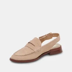 HARDI WIDE LOAFERS CAMEL SUEDE^Dolce Vita Online