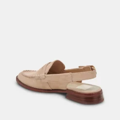HARDI WIDE LOAFERS CAMEL SUEDE^Dolce Vita Online