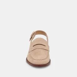HARDI WIDE LOAFERS CAMEL SUEDE^Dolce Vita Online