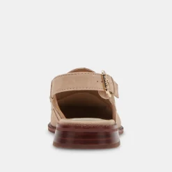 HARDI WIDE LOAFERS CAMEL SUEDE^Dolce Vita Online
