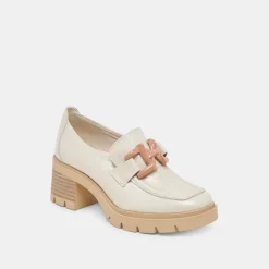 HAROLD HEELS IVORY PATENT LEATHER^Dolce Vita Fashion