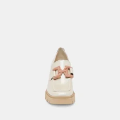 HAROLD HEELS IVORY PATENT LEATHER^Dolce Vita Fashion