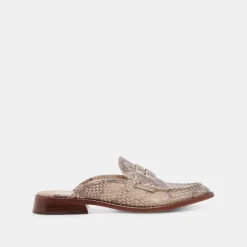 HAVAN LOAFERS SAND SNAKE EMBOSSED^Dolce Vita Online