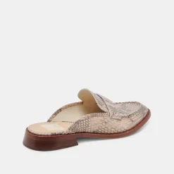 HAVAN LOAFERS SAND SNAKE EMBOSSED^Dolce Vita Online
