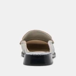 HAVAN LOAFERS SILVER DISTRESSED LEATHER^Dolce Vita Discount