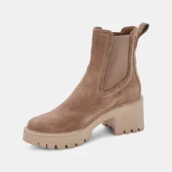 HAWK H20 WIDE BOOTIES MUSHROOM SUEDE^Dolce Vita Best
