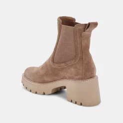 HAWK H20 WIDE BOOTIES MUSHROOM SUEDE^Dolce Vita Best