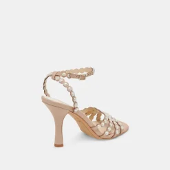HELLEN PEARL HEELS LT BLUSH LEATHER^Dolce Vita New