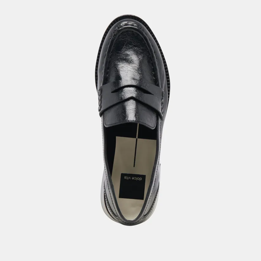HILLY LOAFERS BLACK LEATHER^Dolce Vita Clearance