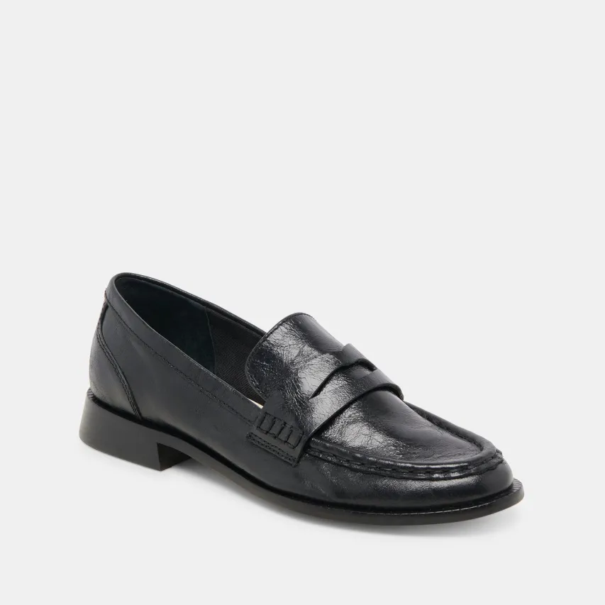 HILLY LOAFERS BLACK LEATHER^Dolce Vita Clearance