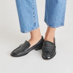HILLY LOAFERS BLACK LEATHER^Dolce Vita Clearance