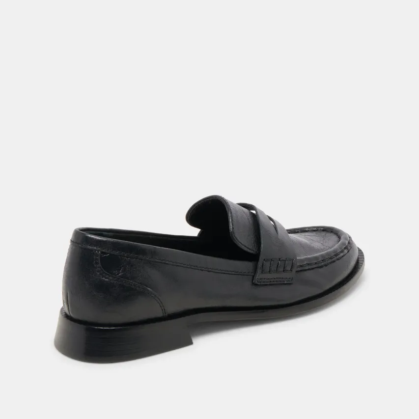 HILLY LOAFERS BLACK LEATHER^Dolce Vita Clearance