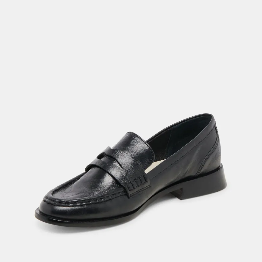 HILLY LOAFERS BLACK LEATHER^Dolce Vita Clearance