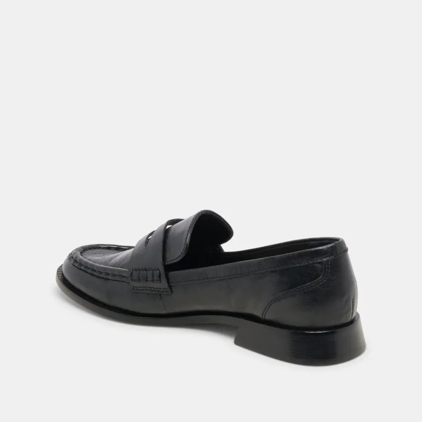 HILLY LOAFERS BLACK LEATHER^Dolce Vita Clearance