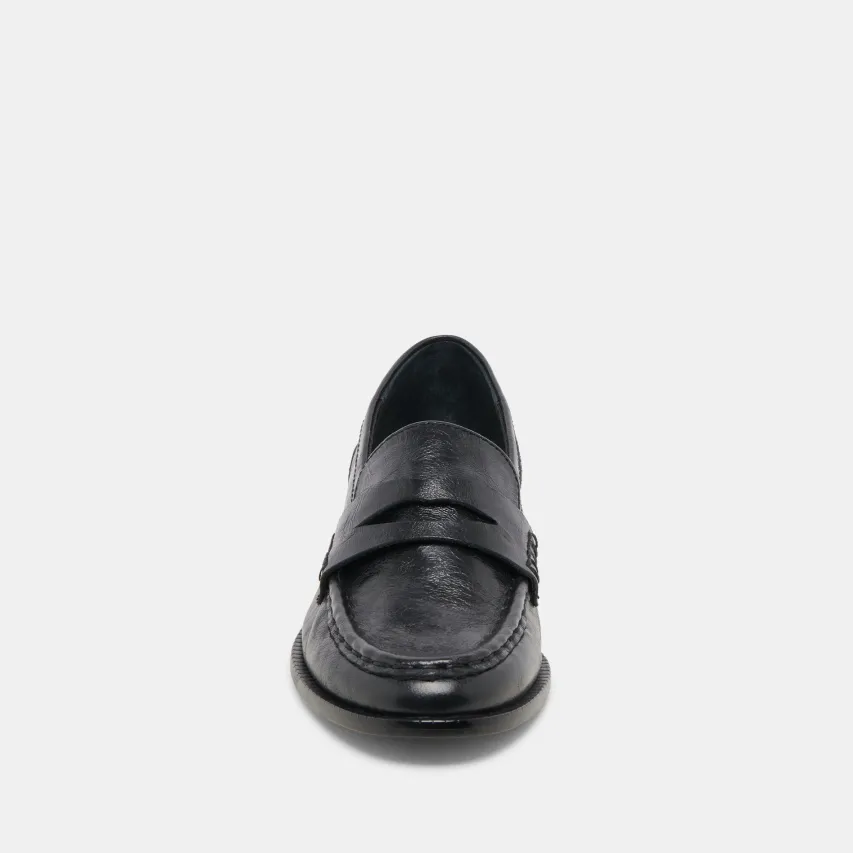 HILLY LOAFERS BLACK LEATHER^Dolce Vita Clearance