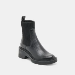 HILORA H2O BOOTS BLACK LEATHER^Dolce Vita New