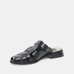 HIPPIE FLATS MIDNIGHT CRINKLE PATENT^Dolce Vita Online