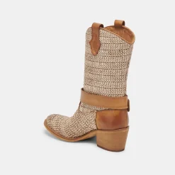 HOSS BOOTS BROWN MULTI RAFFIA^Dolce Vita Discount