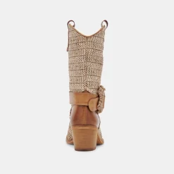 HOSS BOOTS BROWN MULTI RAFFIA^Dolce Vita Discount