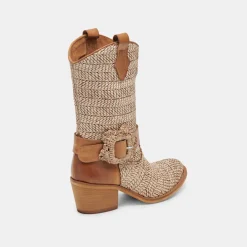 HOSS BOOTS BROWN MULTI RAFFIA^Dolce Vita Discount