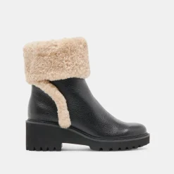 HUG H2O BOOTS BLACK LEATHER^Dolce Vita Sale